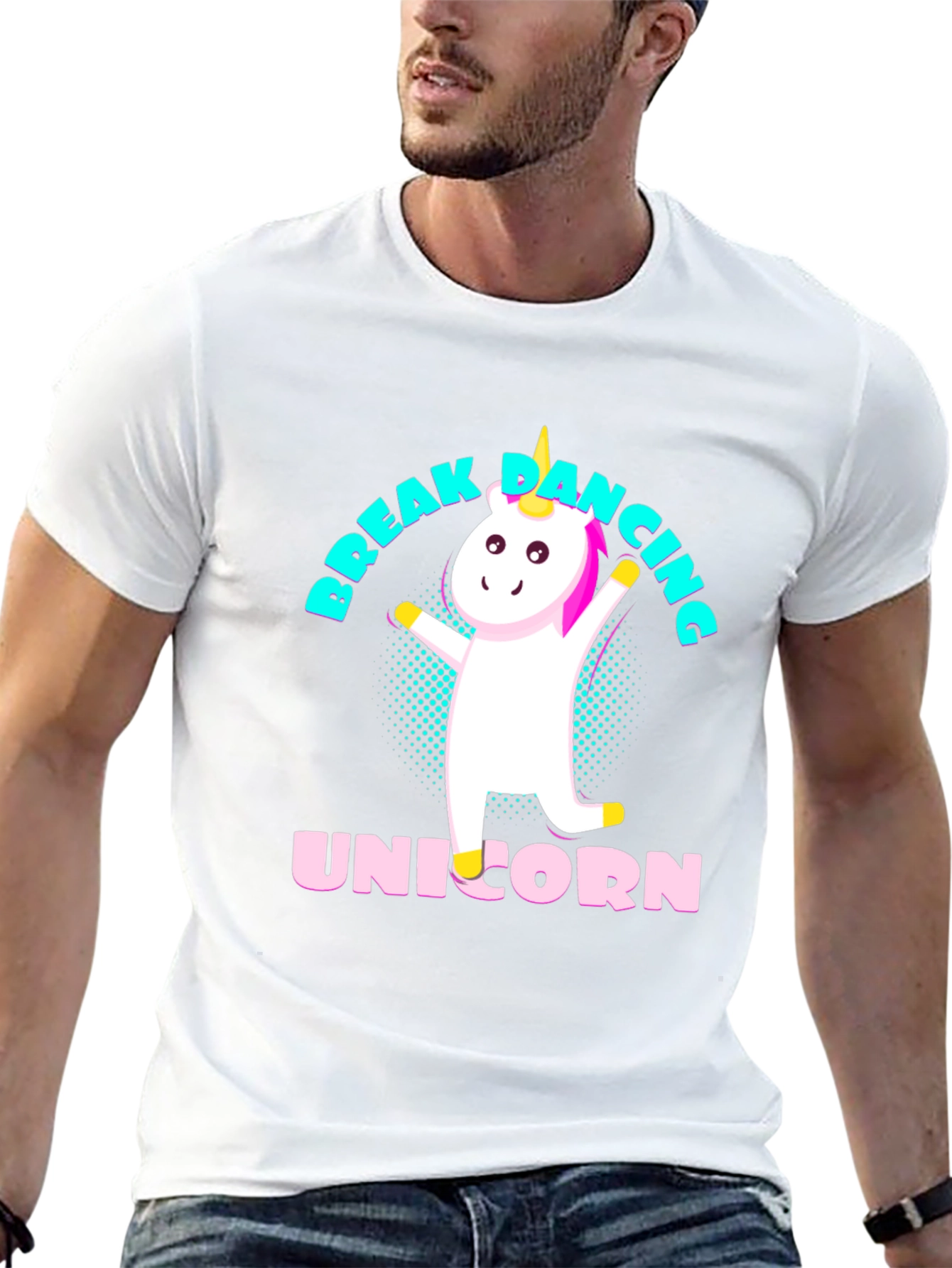Break Dancing Unicorn T-Shirt