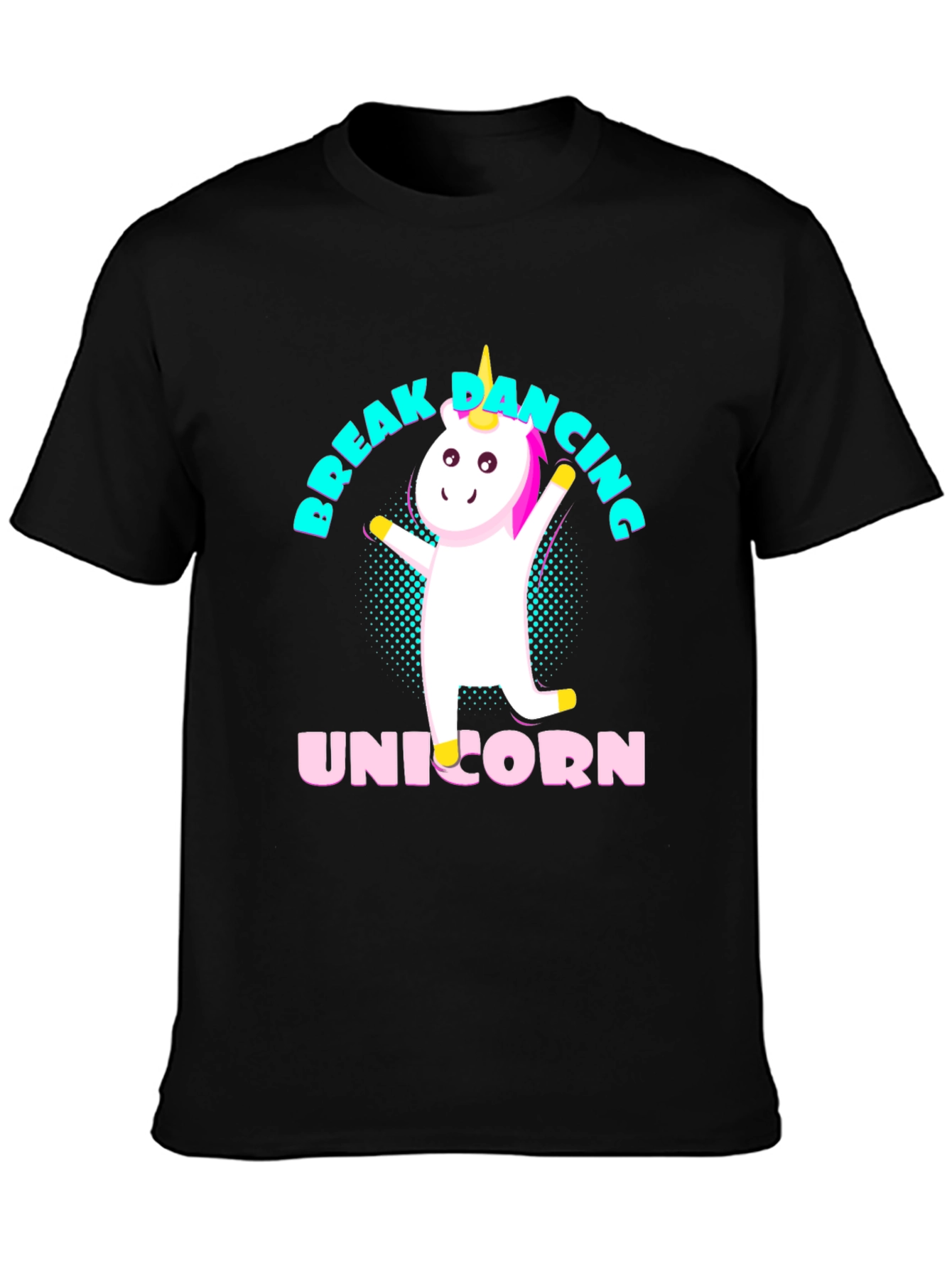 Break Dancing Unicorn T-Shirt