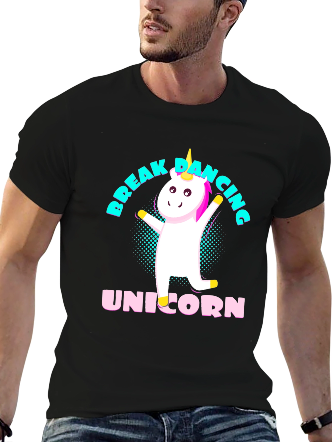 Break Dancing Unicorn T-Shirt