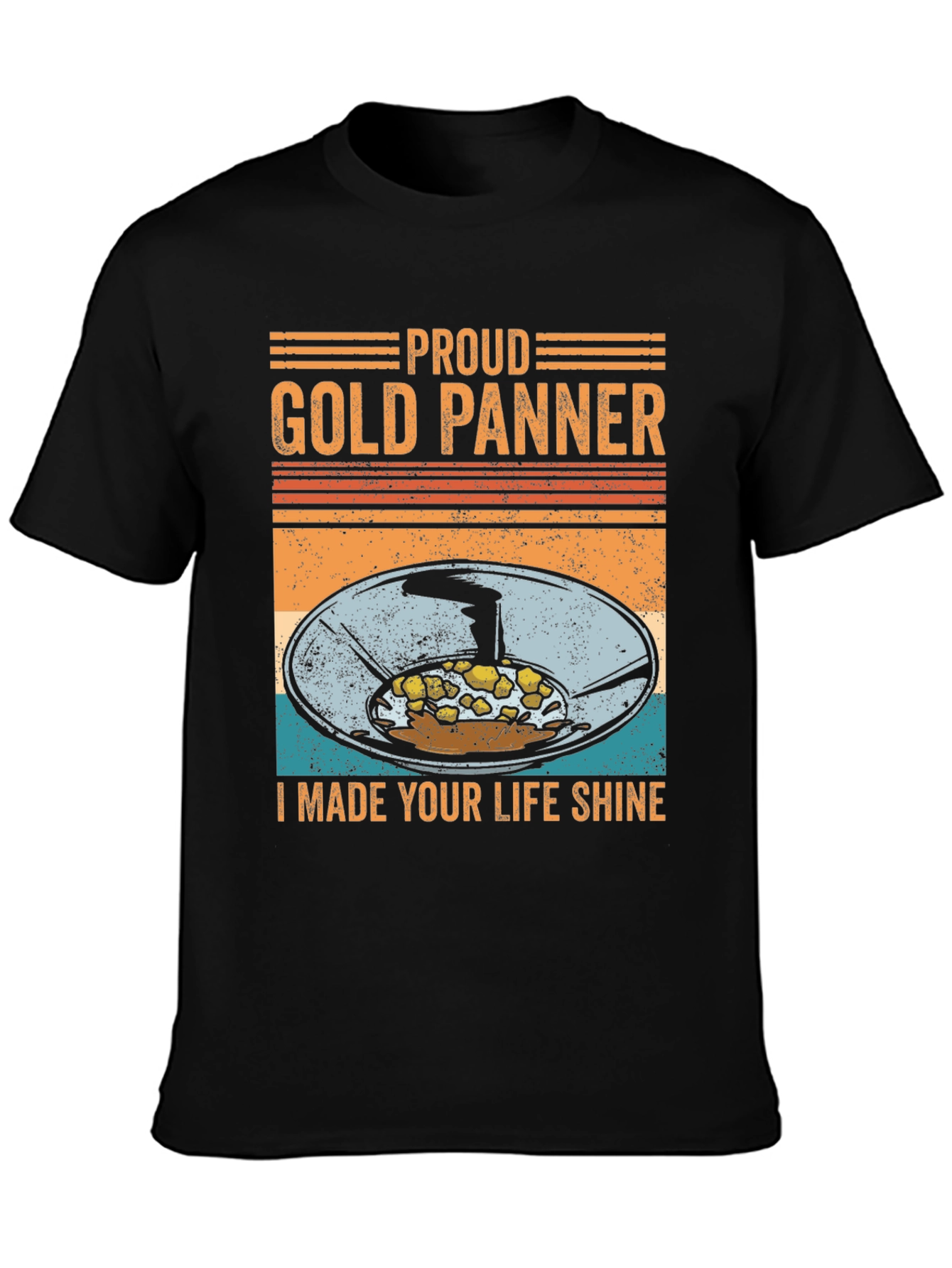 Proud Gold Panner T-Shirt