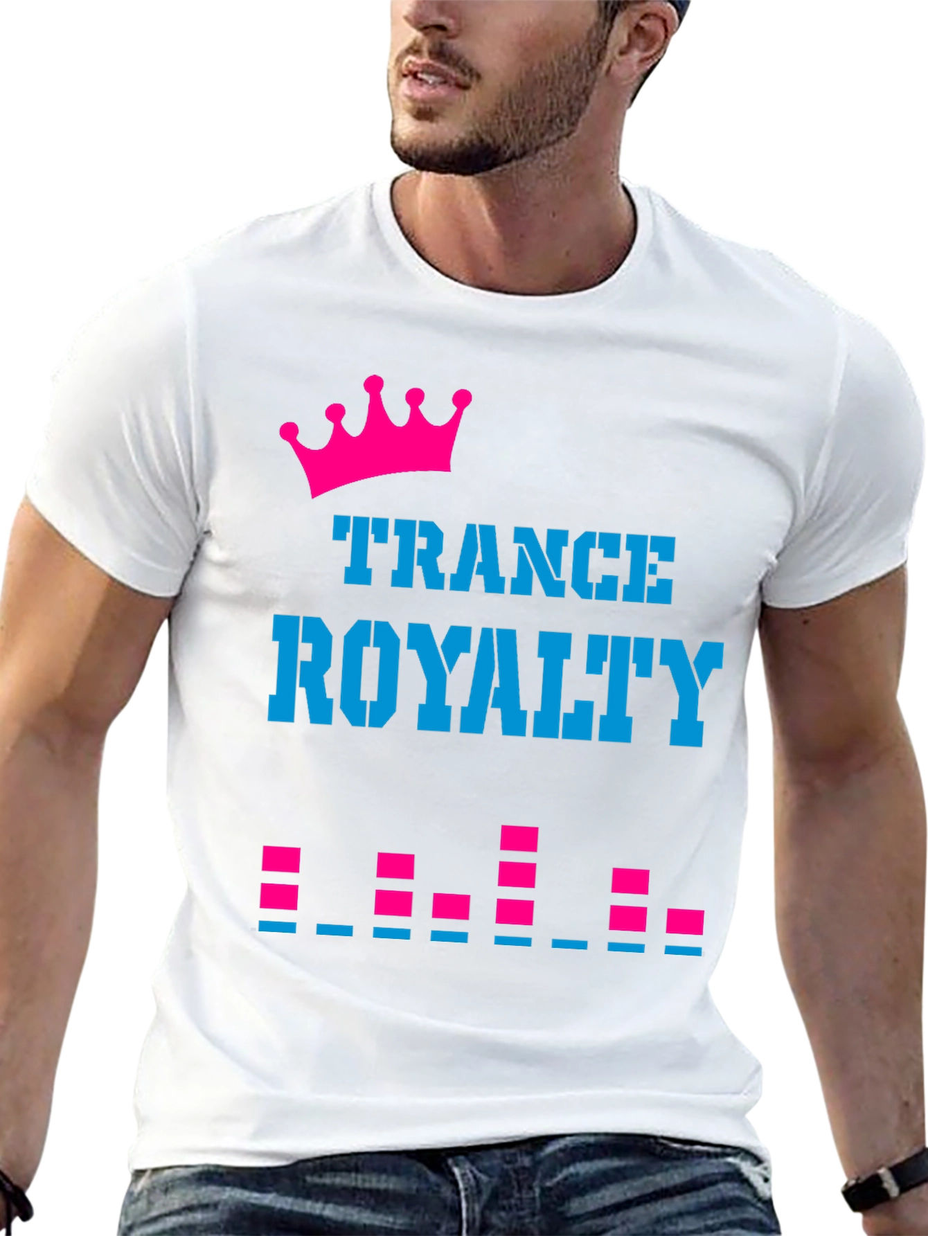 Trance Royalty Graphic Tee - Music Festival T-Shirt