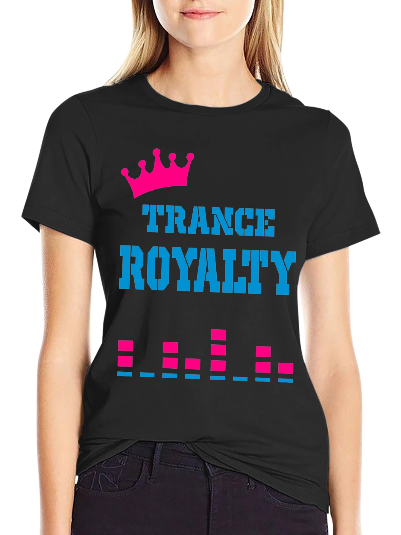 Trance Royalty Graphic Tee - Music Festival T-Shirt