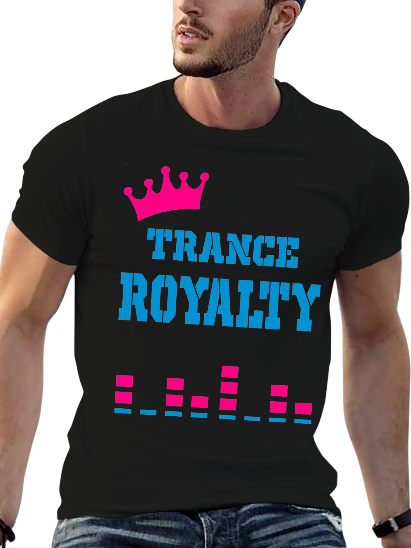 Trance Royalty Graphic Tee - Music Festival T-Shirt