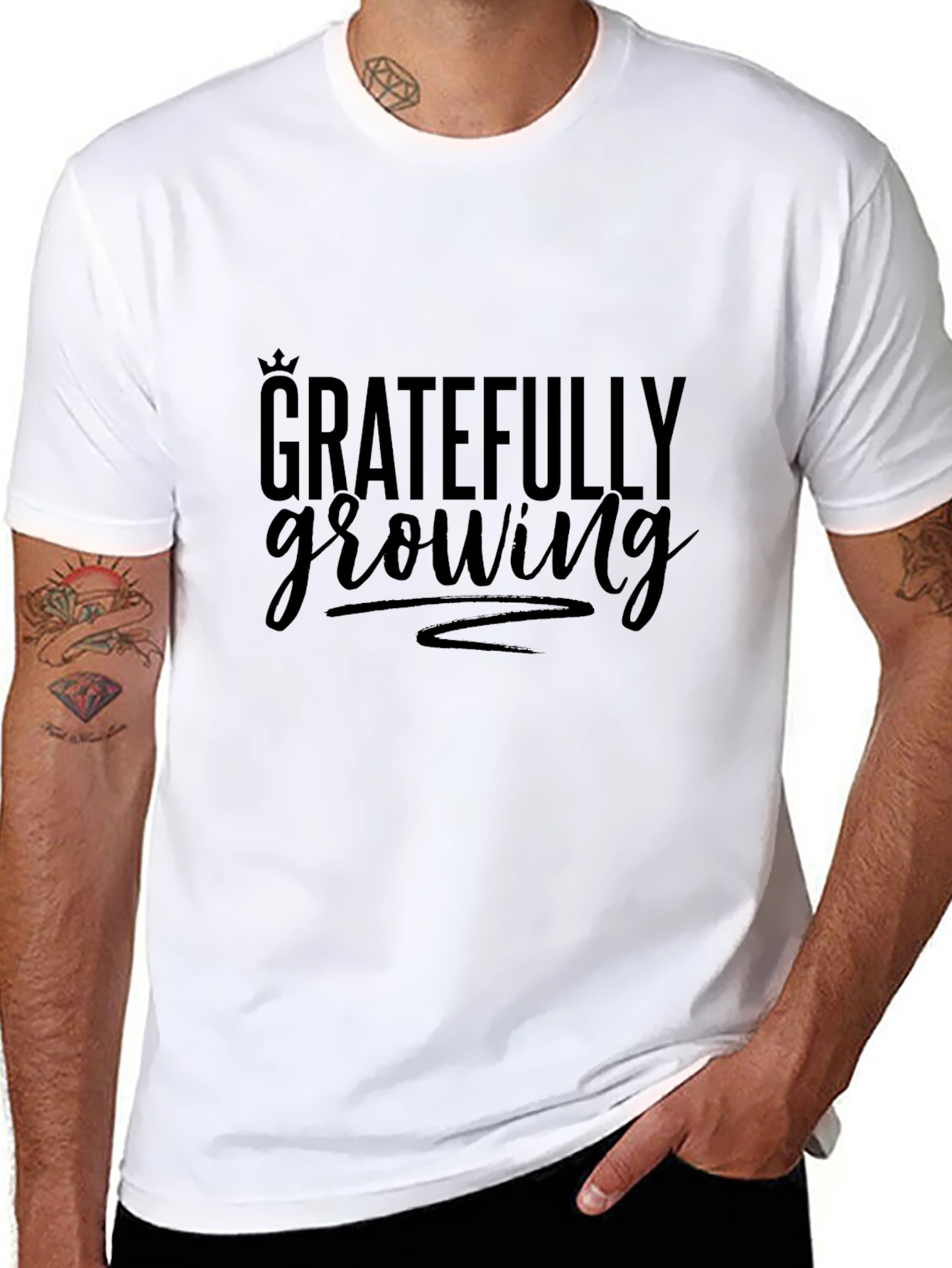 Gratefully Growing Graphic Tee