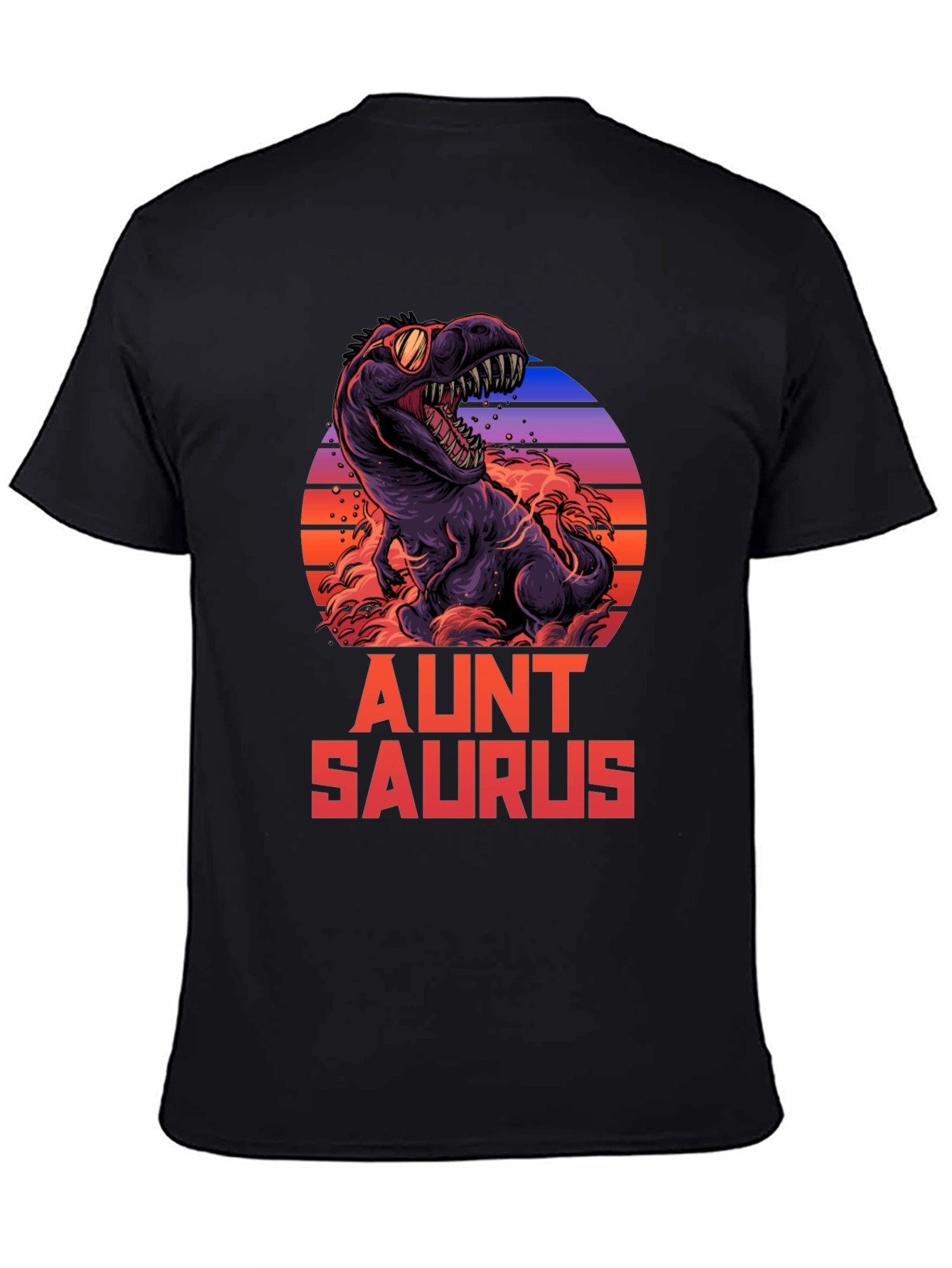 Aunt Saurus T-Shirt Dinosaur Graphic Tee