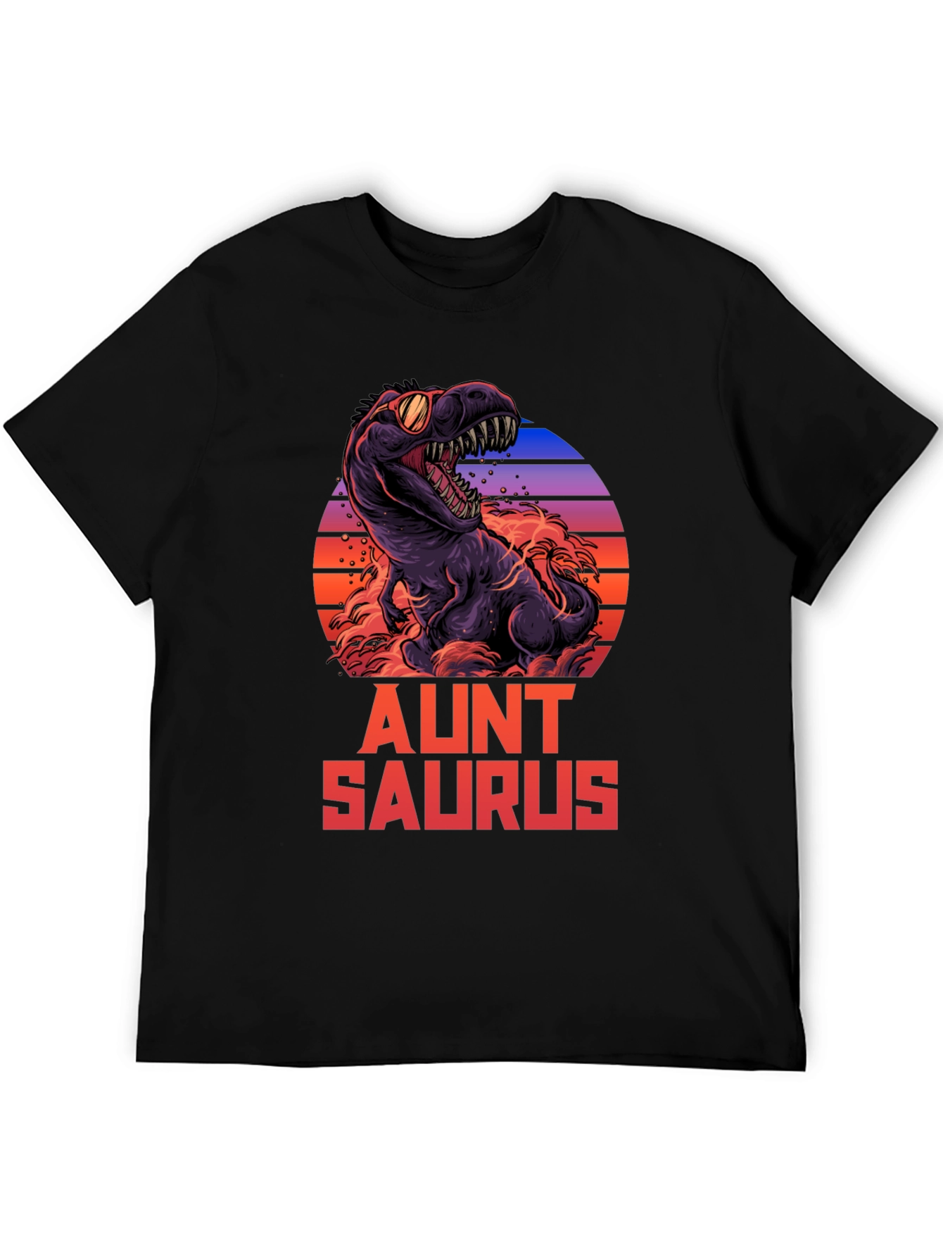 Aunt Saurus T-Shirt Dinosaur Graphic Tee