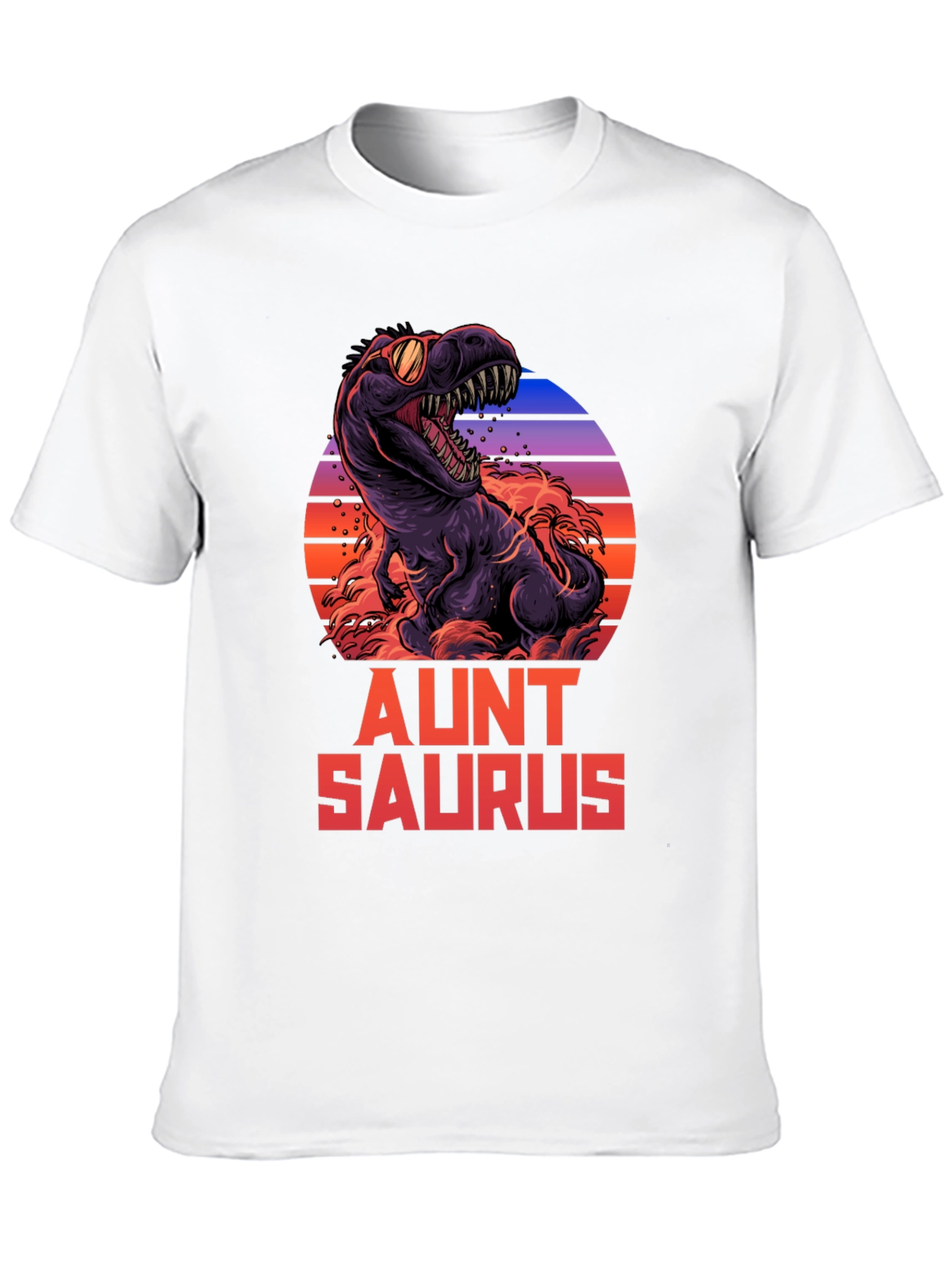 Aunt Saurus T-Shirt Dinosaur Graphic Tee