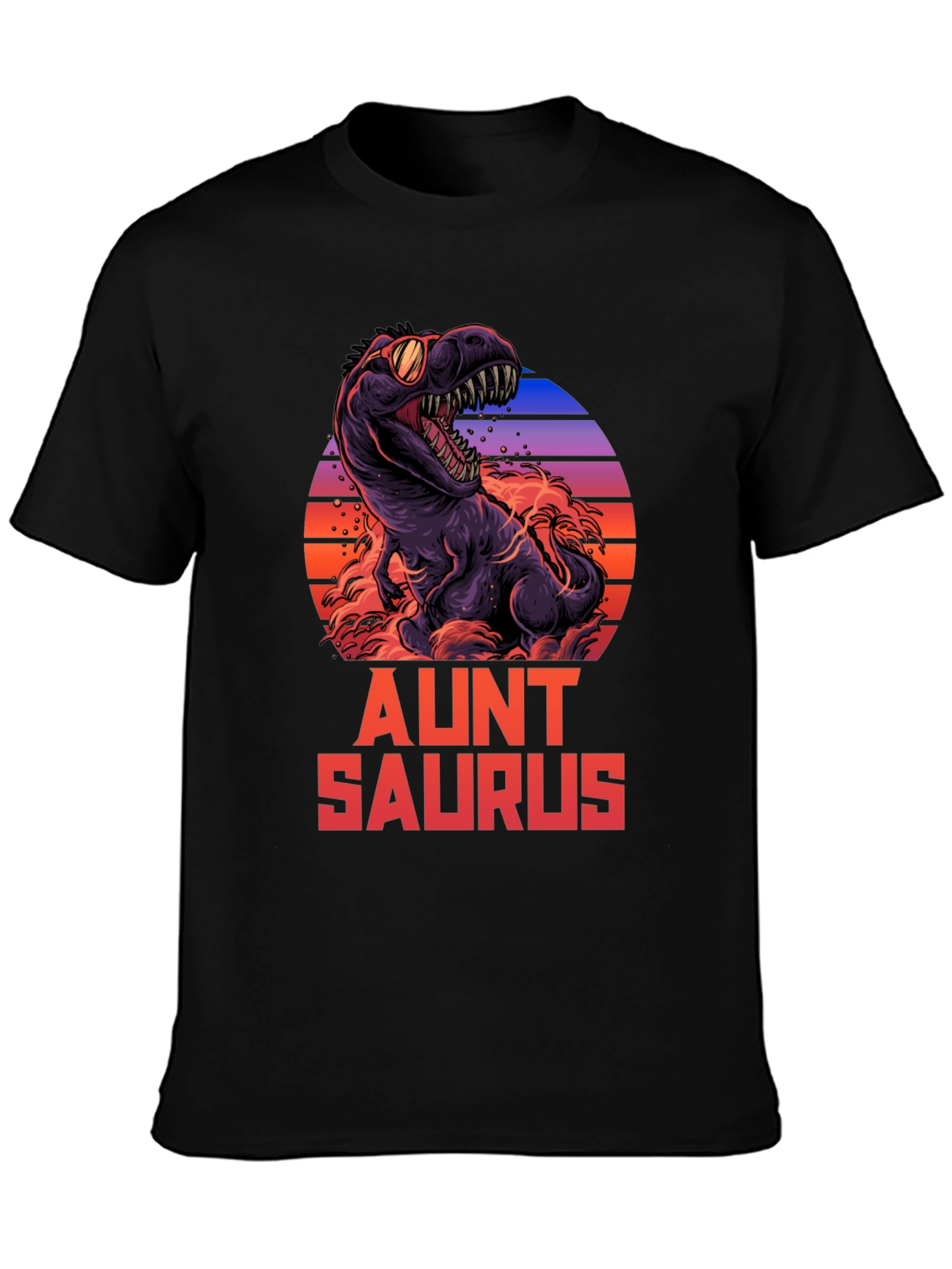 Aunt Saurus T-Shirt Dinosaur Graphic Tee