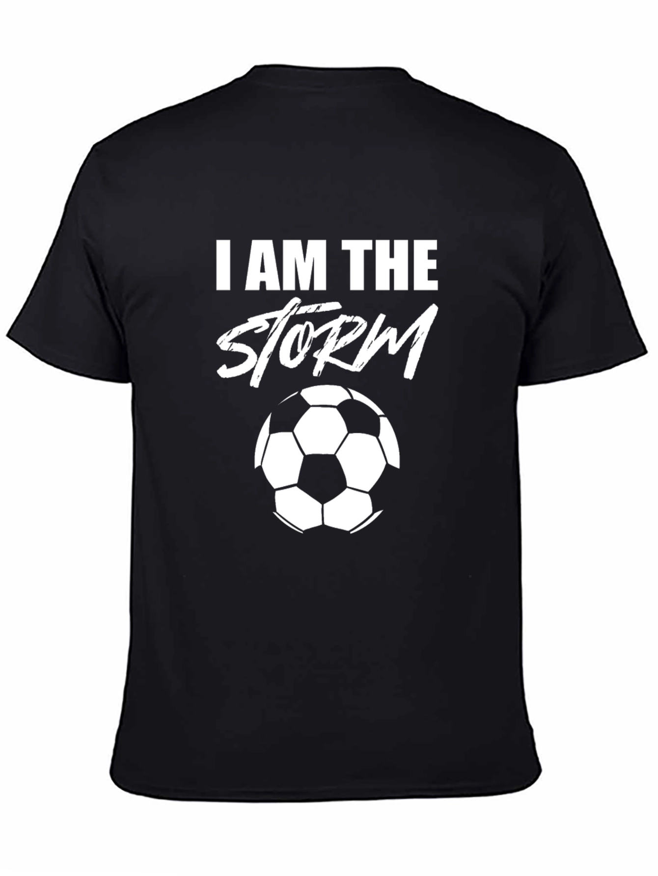 I Am The Storm Soccer Graphic T-Shirt