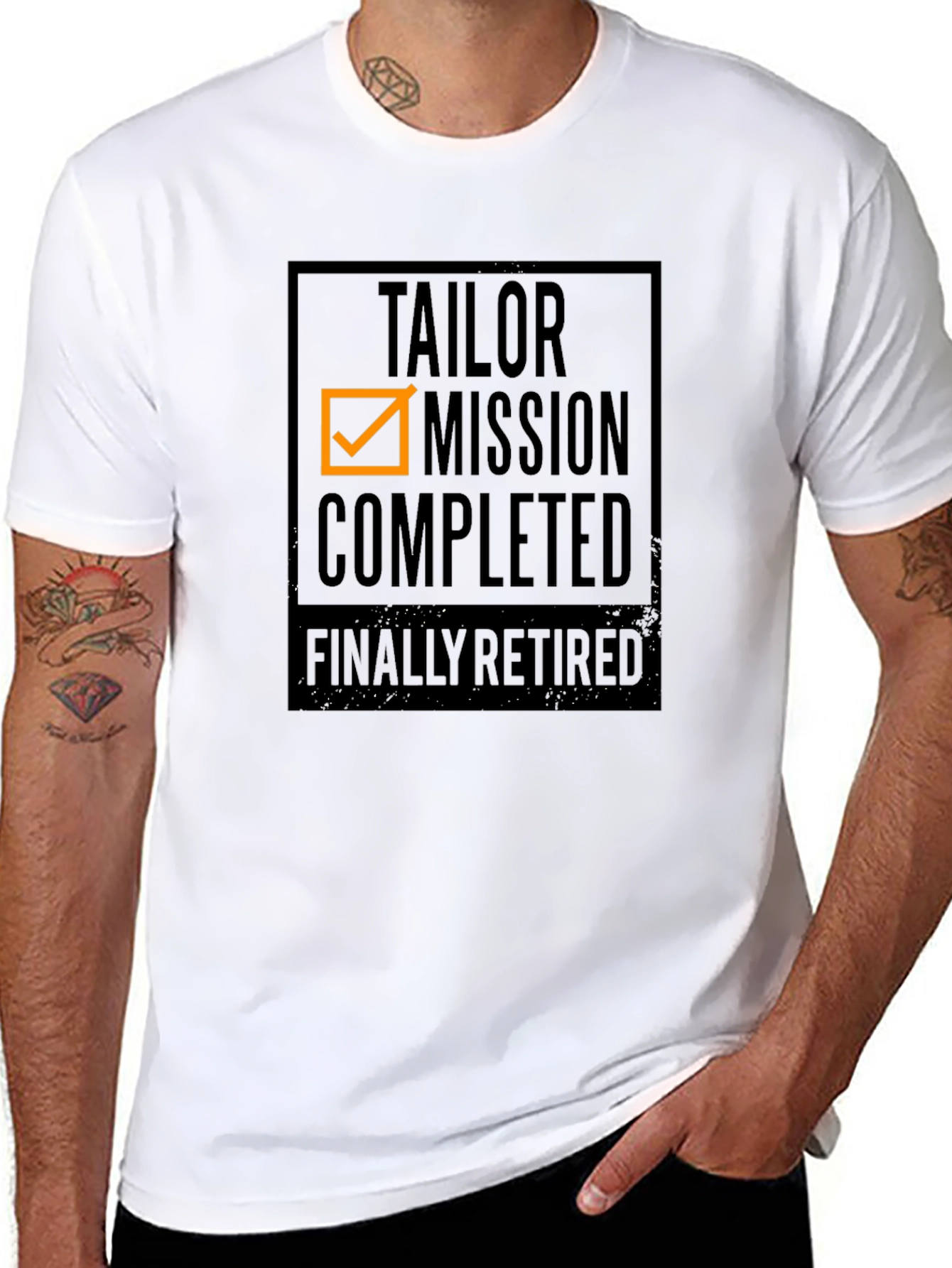 Tailor Mission Completed Retired T-Shirt