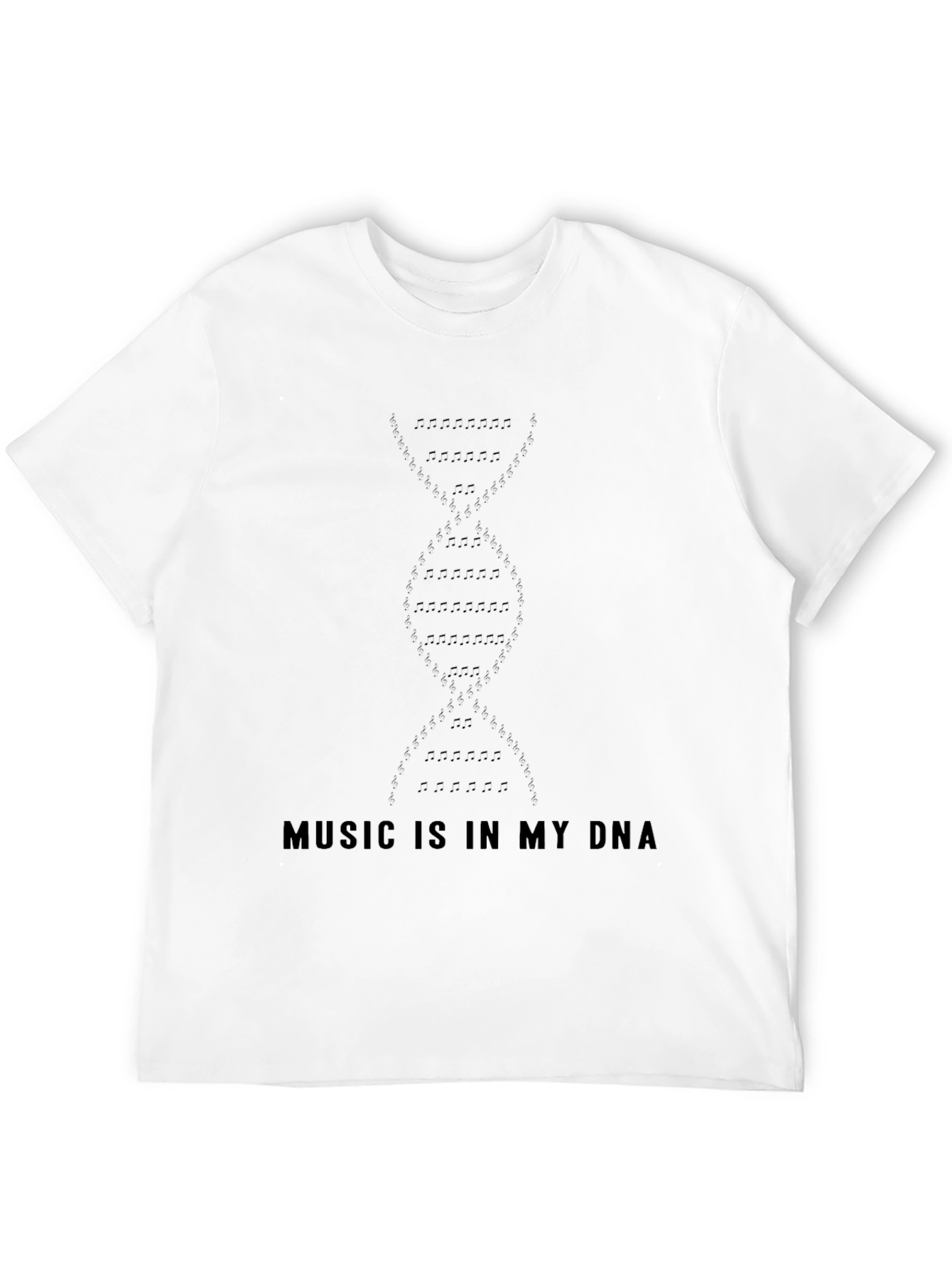 Music In My DNA Black T-Shirt