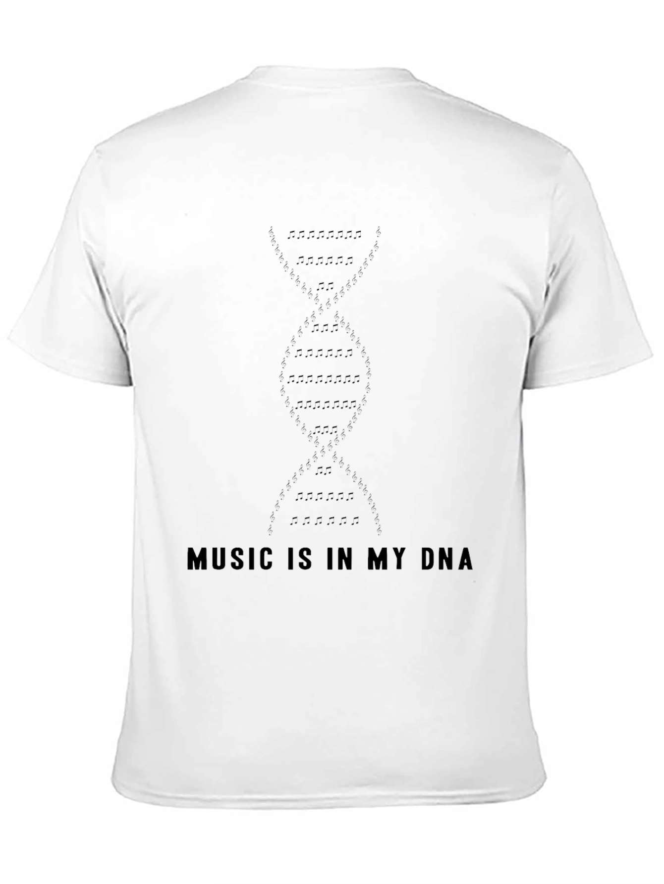 Music In My DNA Black T-Shirt