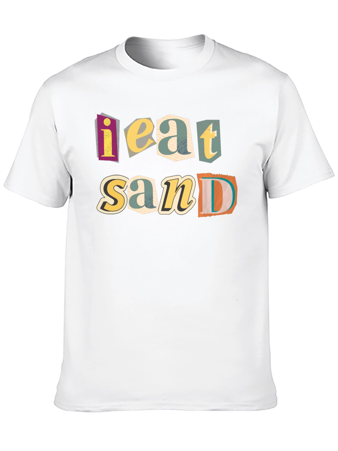 I Eat Sand Funny Graphic T-Shirt