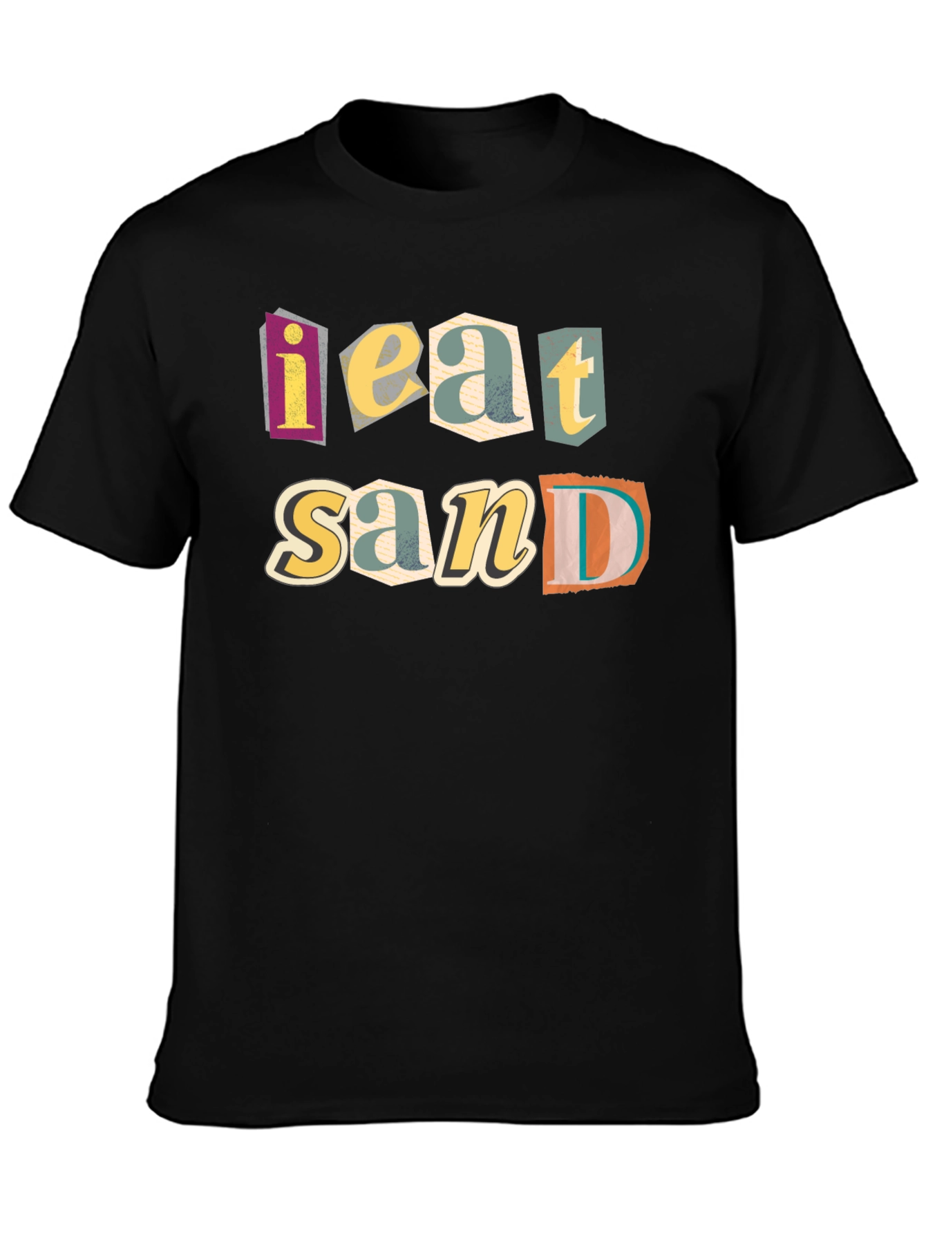 I Eat Sand Funny Graphic T-Shirt