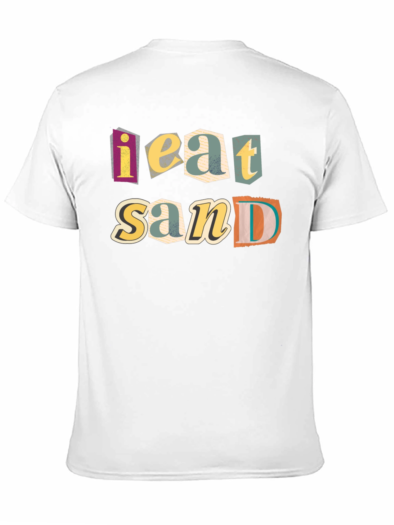 I Eat Sand Funny Graphic T-Shirt