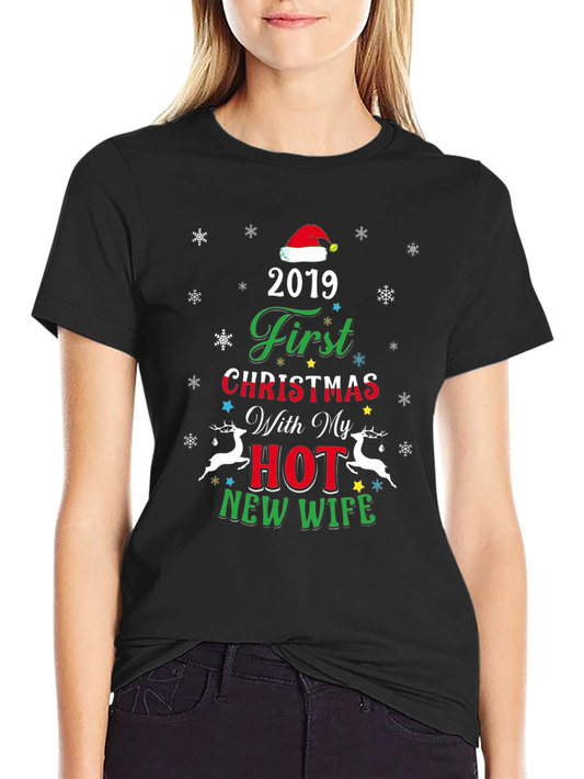 First Christmas With My Hot New Wife T-Shirt