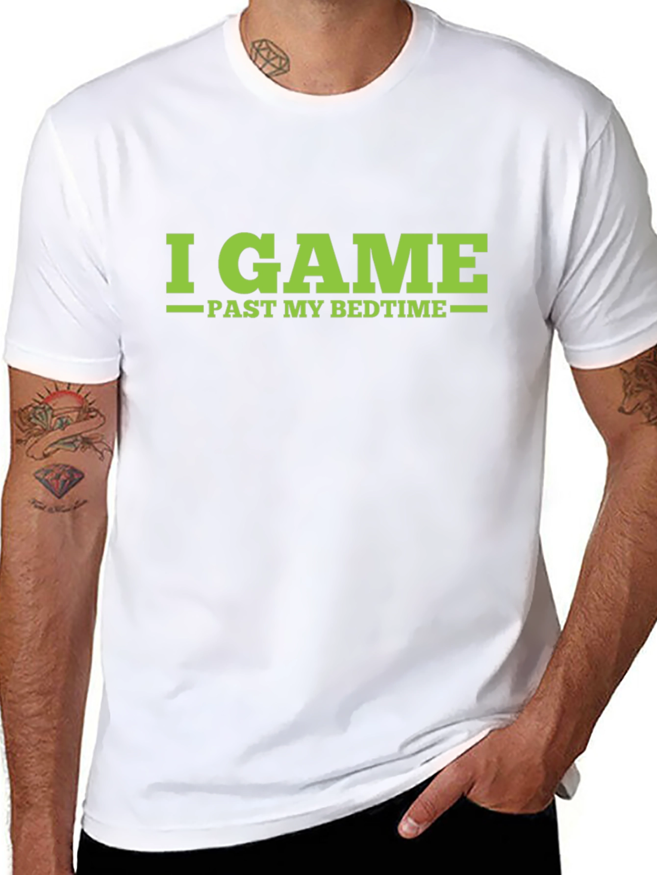 I Game Past My Bedtime - Gamer T-Shirt