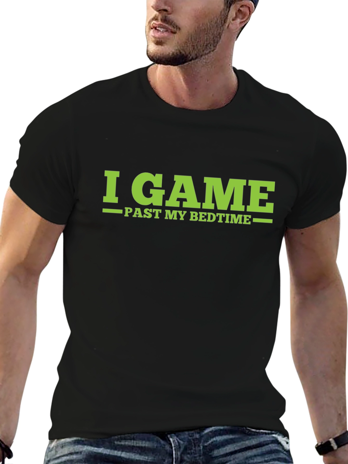 I Game Past My Bedtime - Gamer T-Shirt