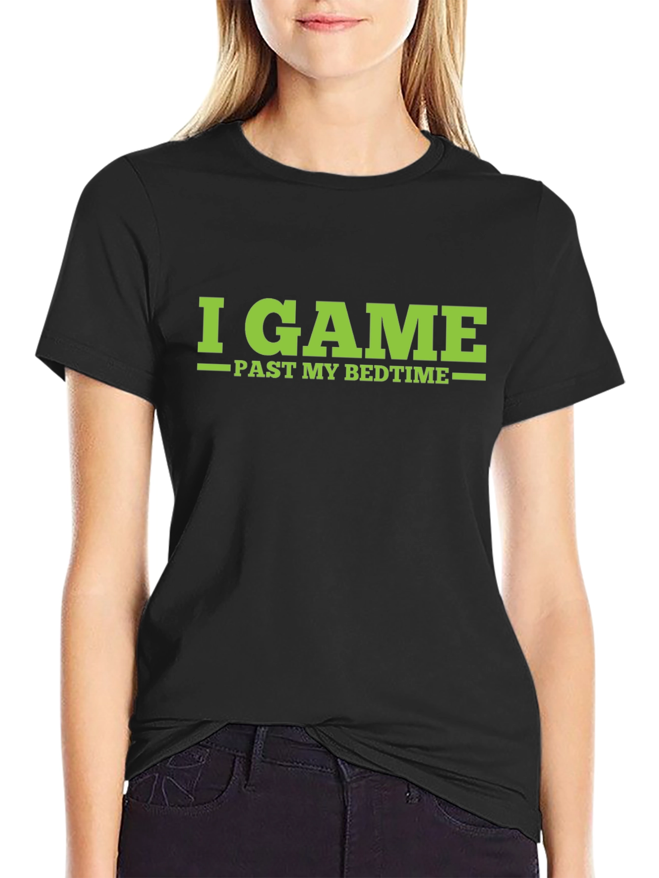 I Game Past My Bedtime - Gamer T-Shirt