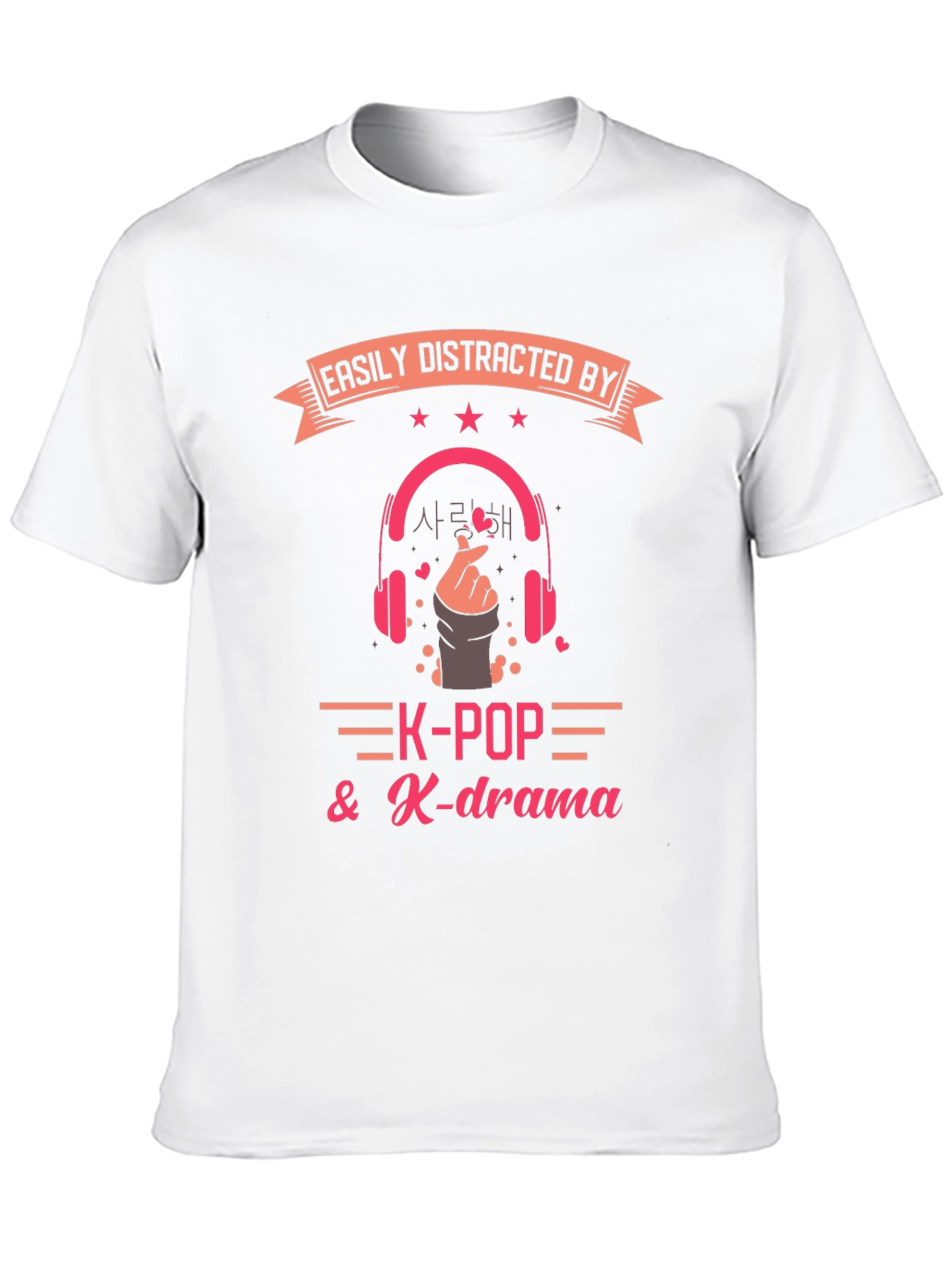 K-Pop & K-Drama Easily Distracted By T-Shirt