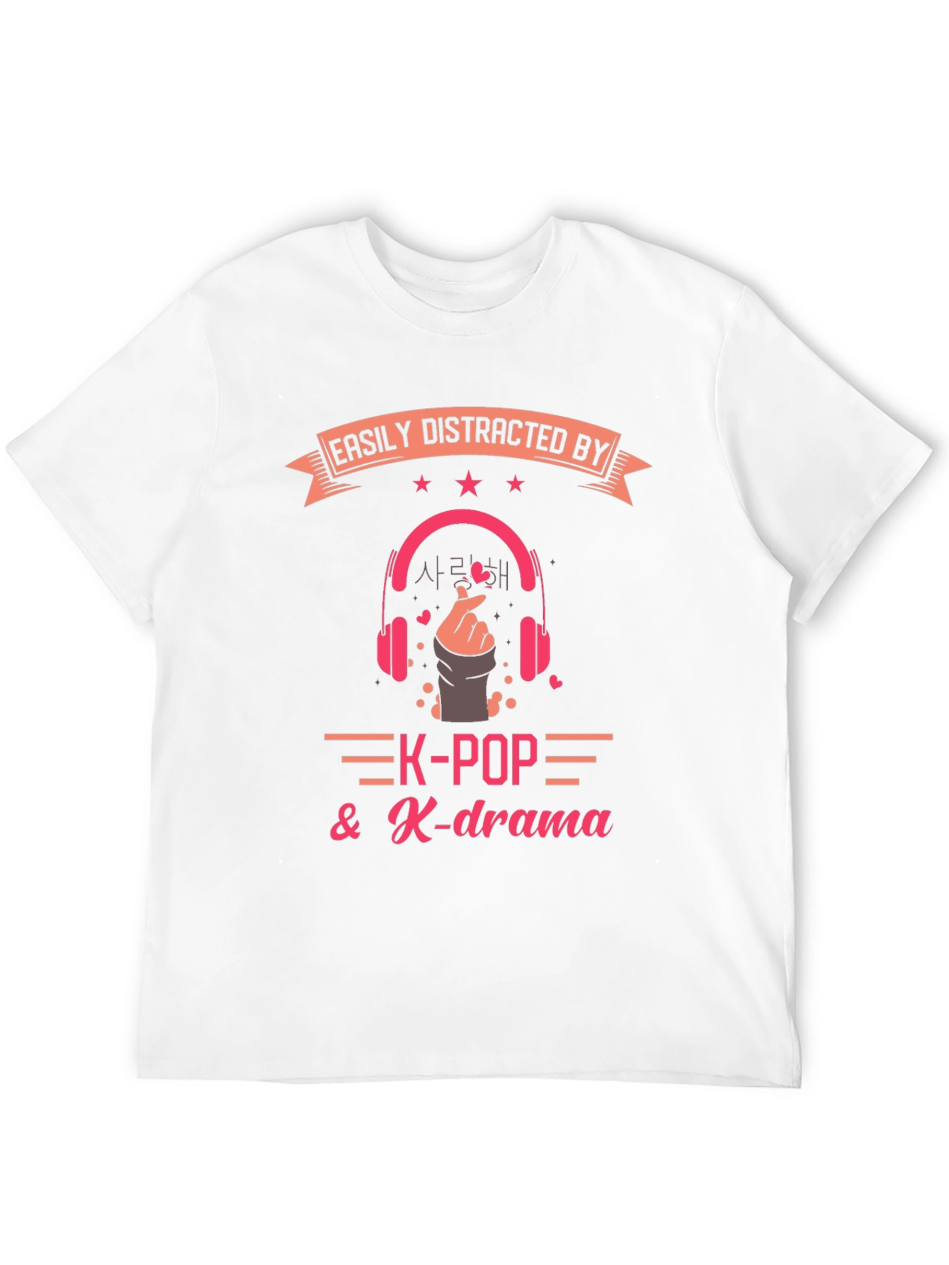 K-Pop & K-Drama Easily Distracted By T-Shirt