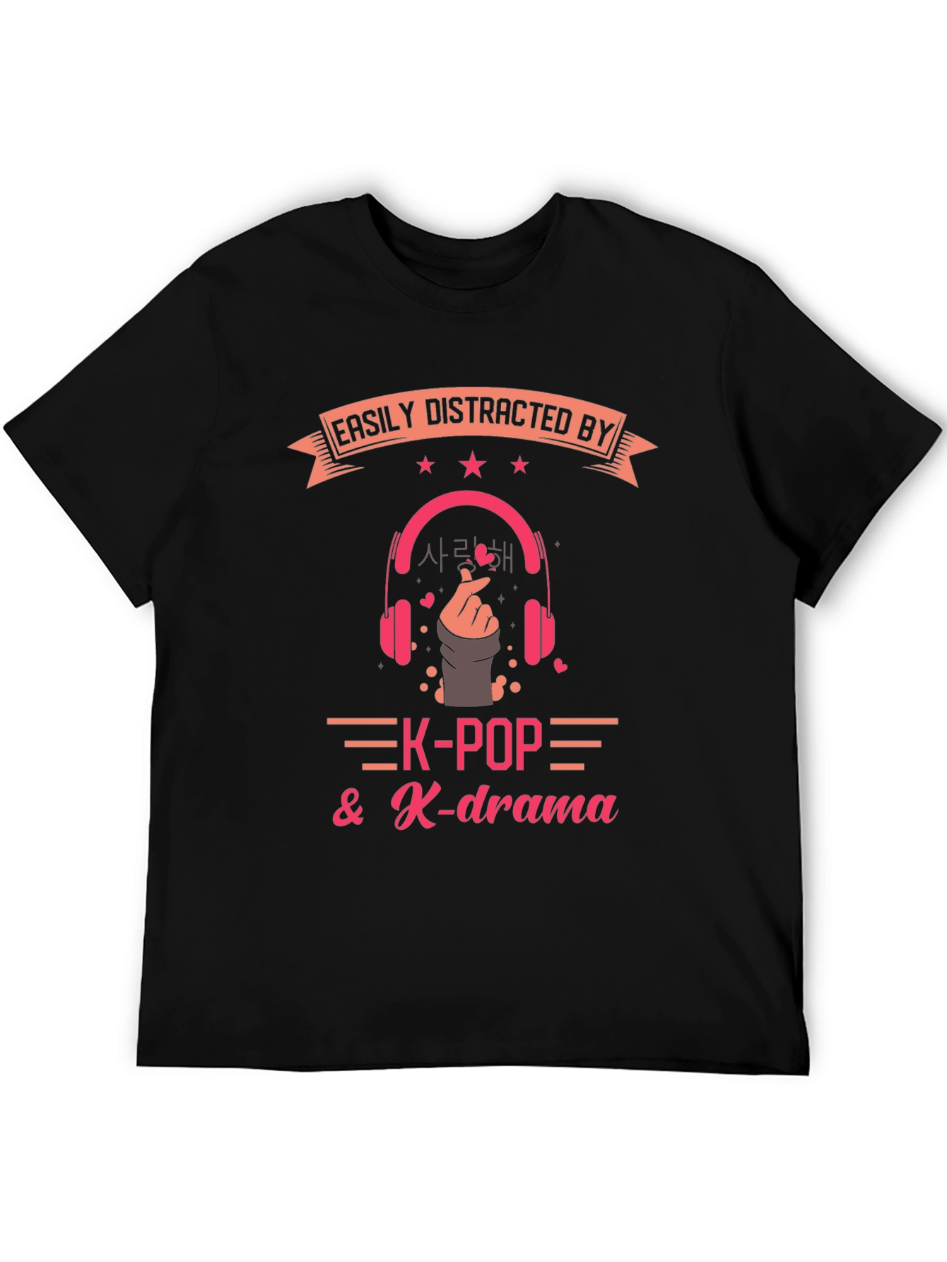 K-Pop & K-Drama Easily Distracted By T-Shirt