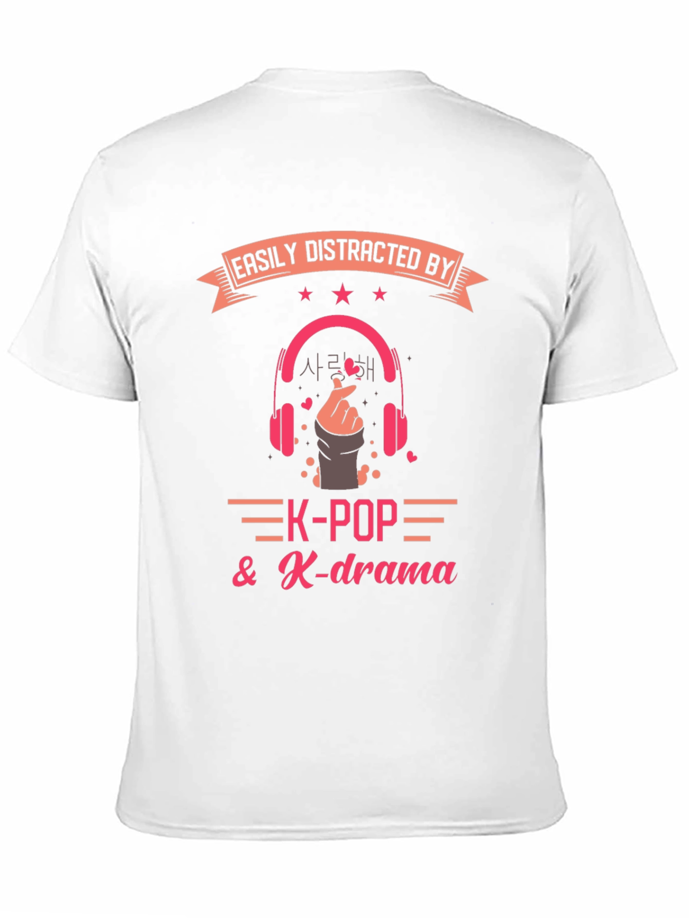 K-Pop & K-Drama Easily Distracted By T-Shirt