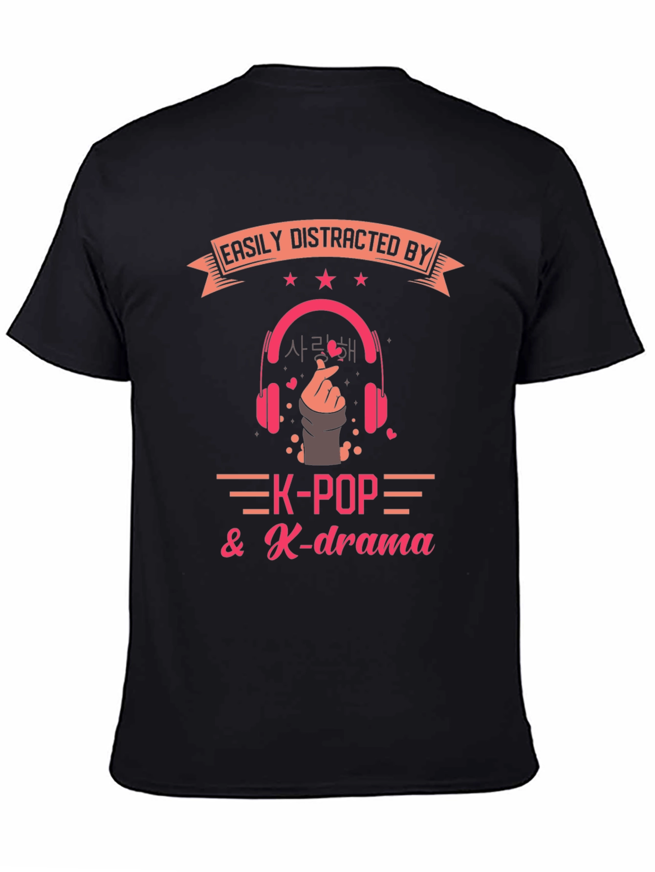 K-Pop & K-Drama Easily Distracted By T-Shirt