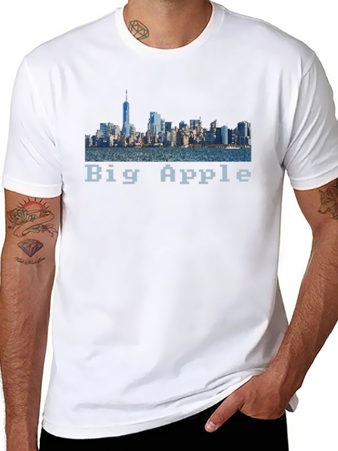 Big Apple Skyline Graphic Tee