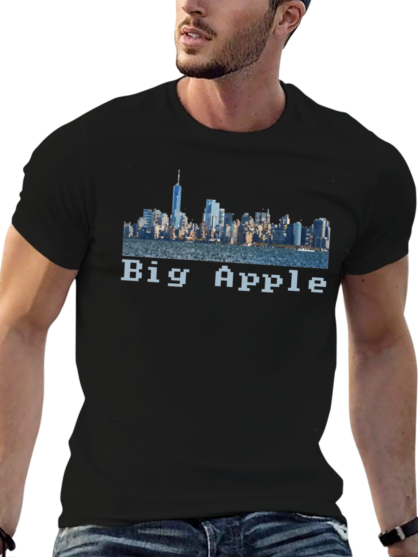 Big Apple Skyline Graphic Tee