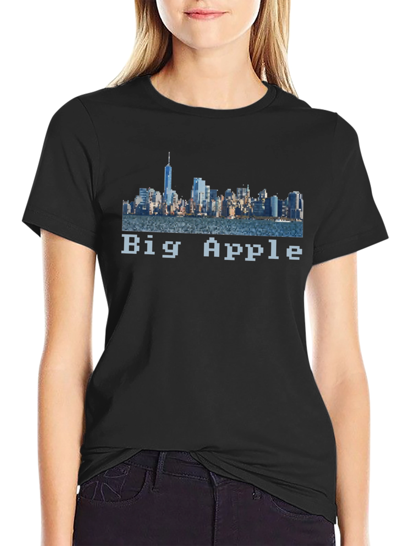 Big Apple Skyline Graphic Tee
