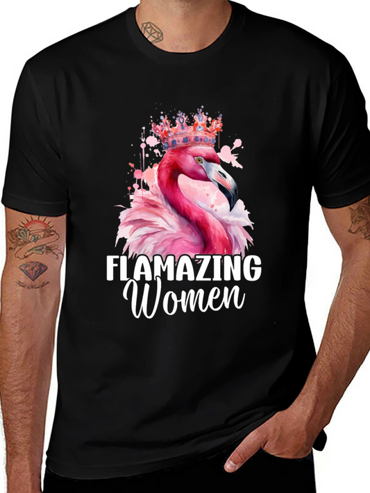 Flamazing Women T-Shirt - Flamingo Queen Tee