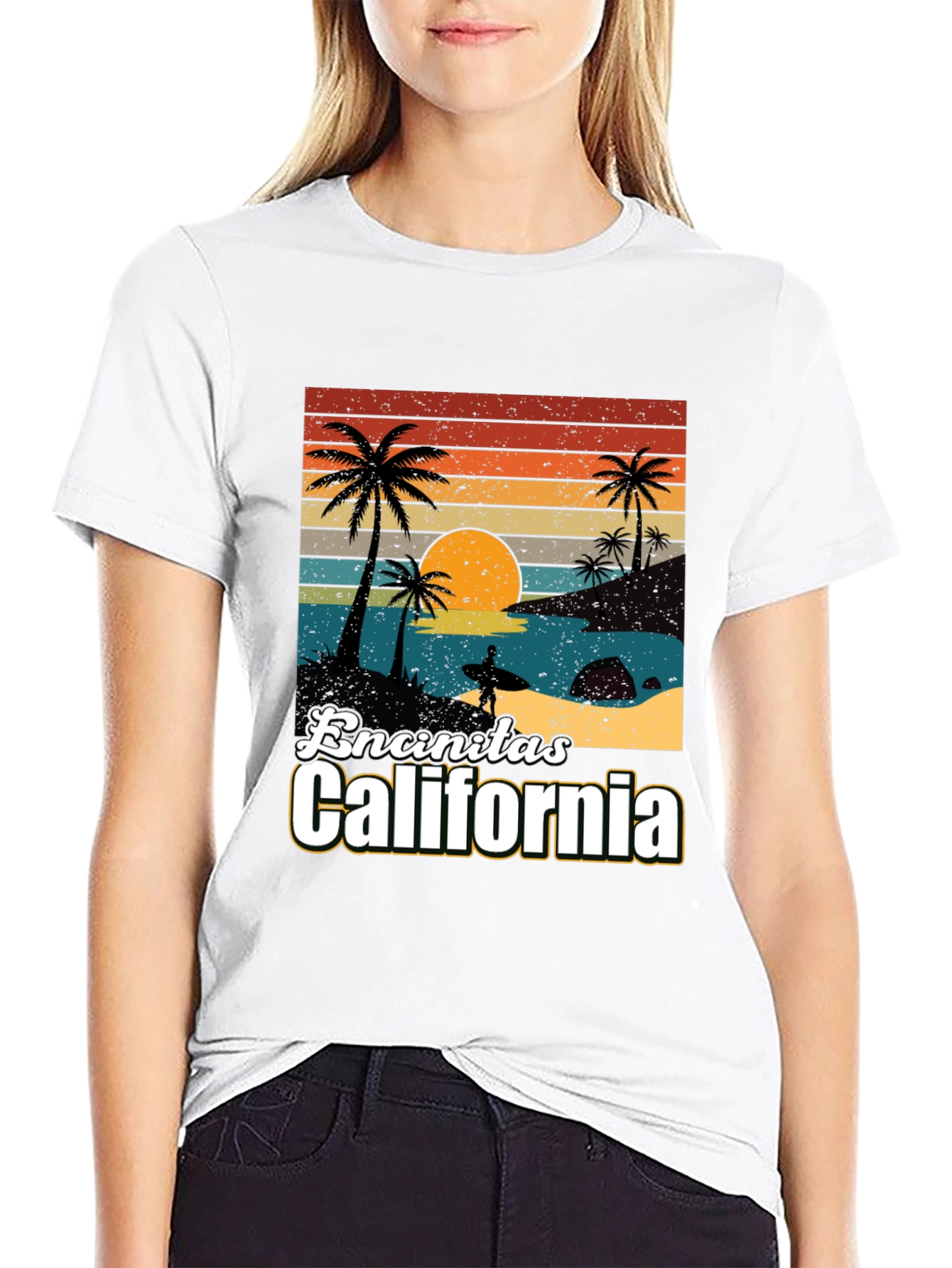 Encinitas California Graphic T-Shirt