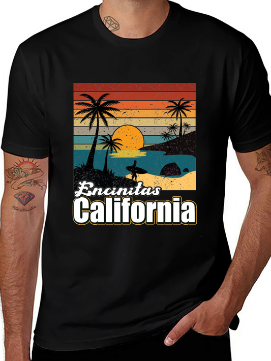 Encinitas California Graphic T-Shirt