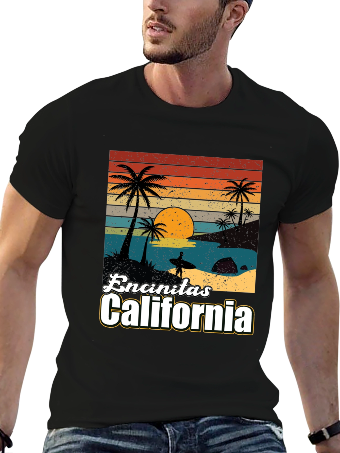 Encinitas California Graphic T-Shirt