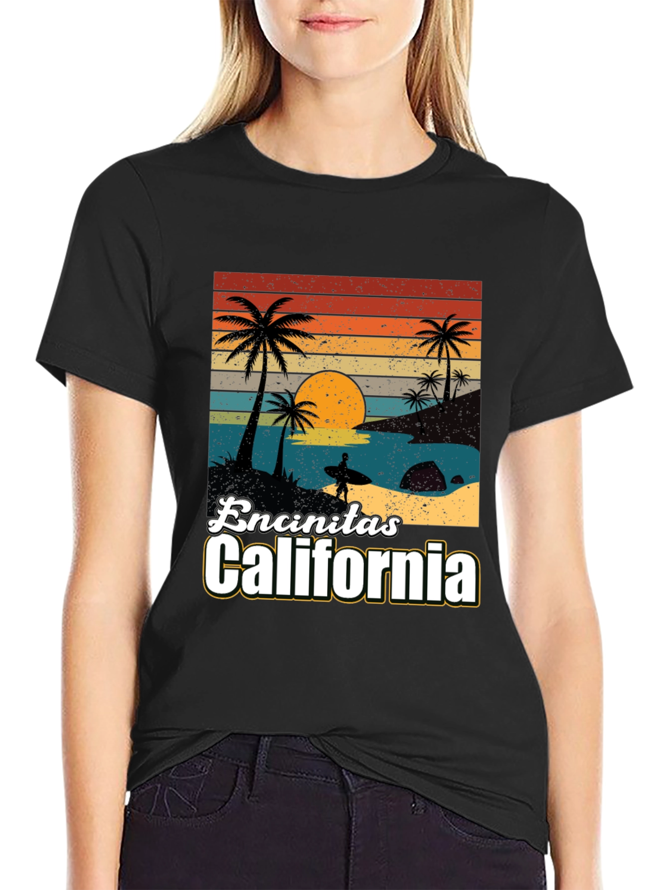 Encinitas California Graphic T-Shirt