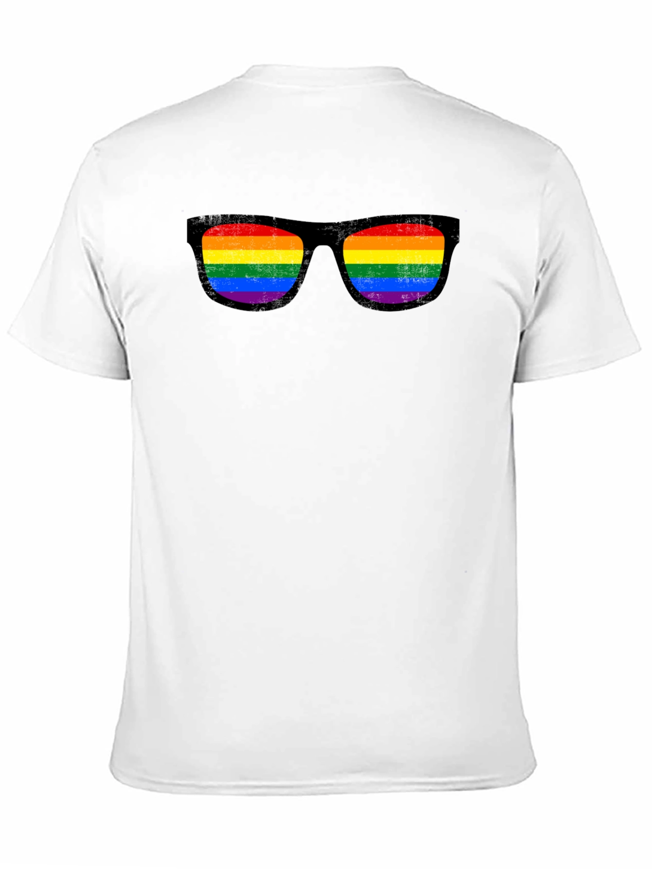 LGBTQ+ Rainbow Sunglasses Graphic Tee