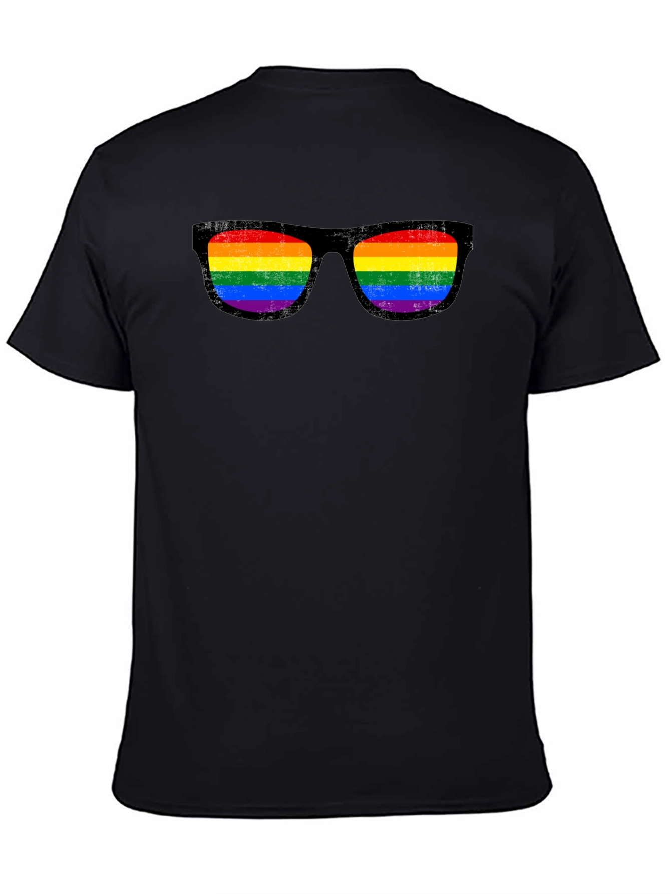 LGBTQ+ Rainbow Sunglasses Graphic Tee