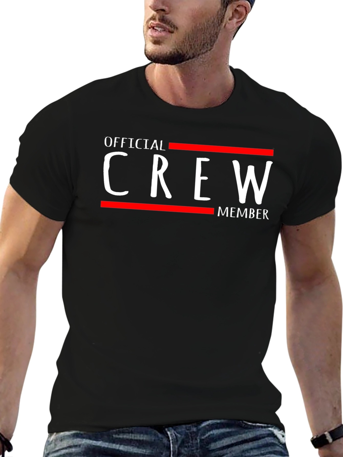 Official Crew Member Graphic T-Shirt
