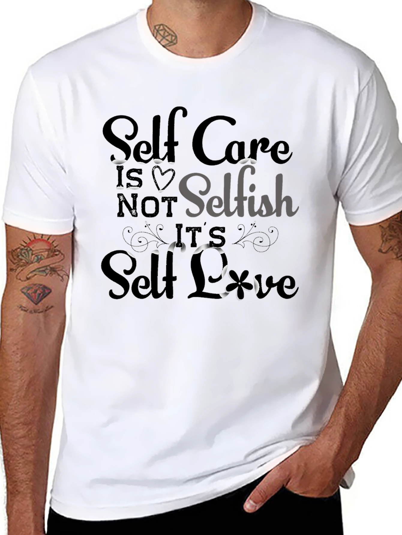 Self-Care Tee: Not Selfish Its Self-Love T-Shirt