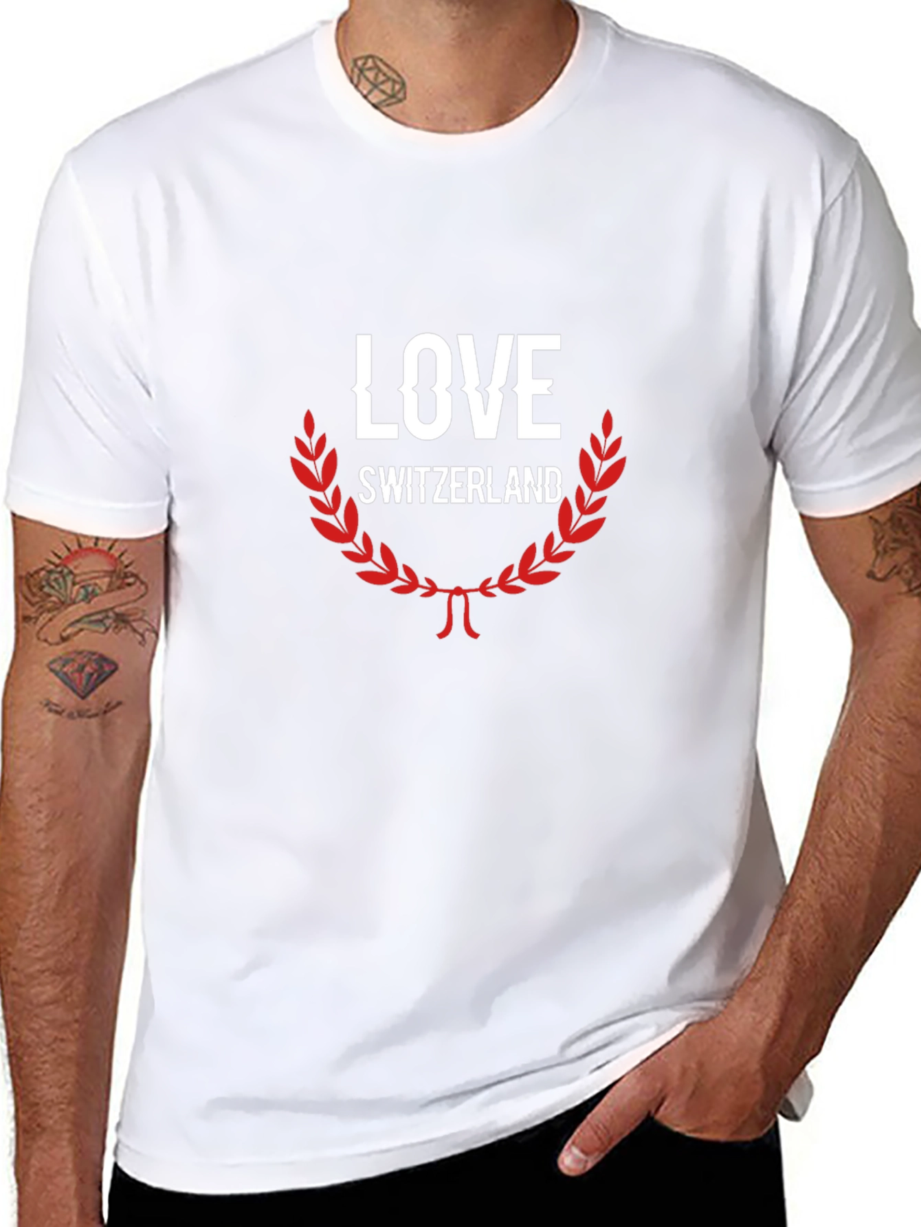 Love Switzerland Graphic Tee - Stylish Comfort