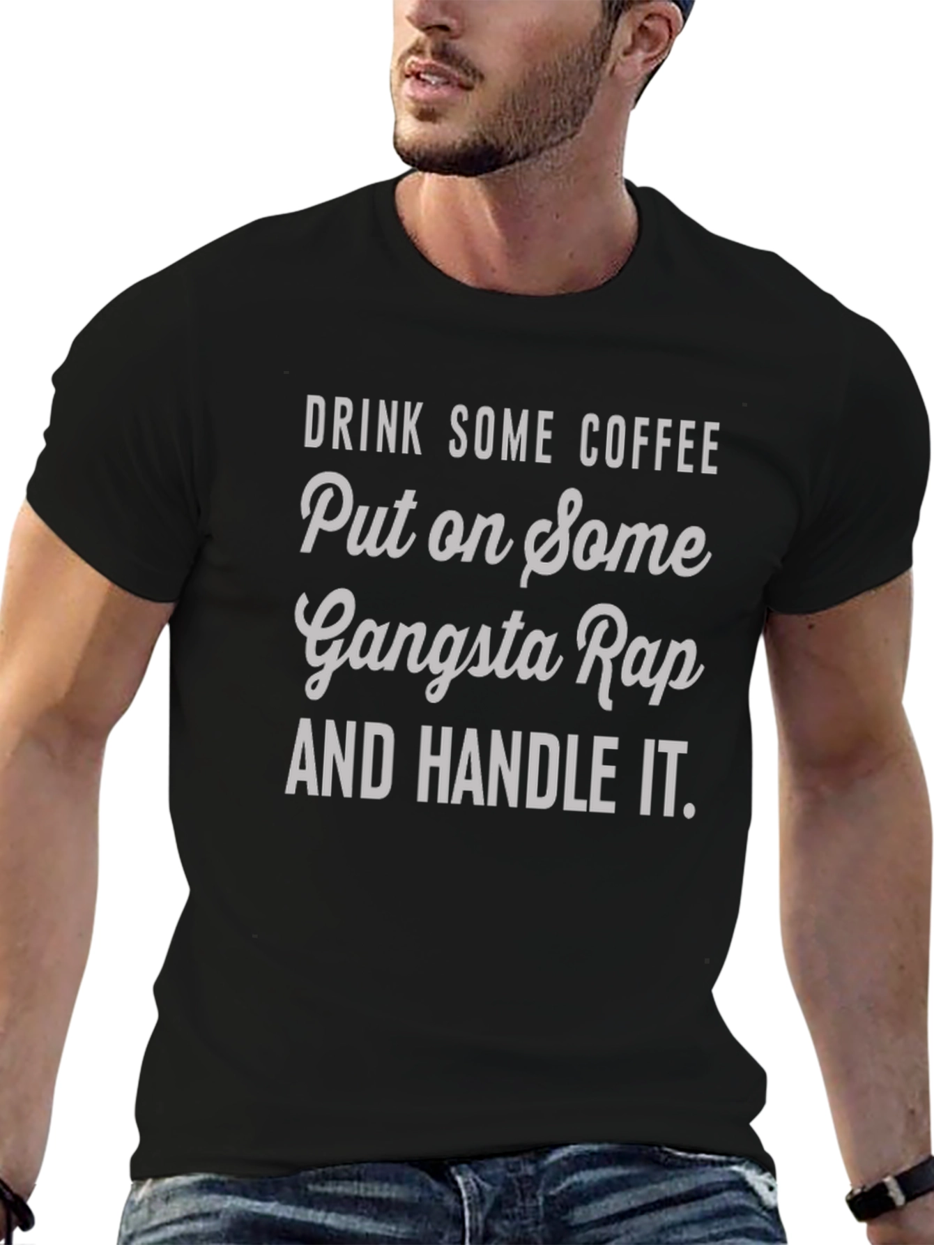 Gangsta Rap Coffee T-Shirt