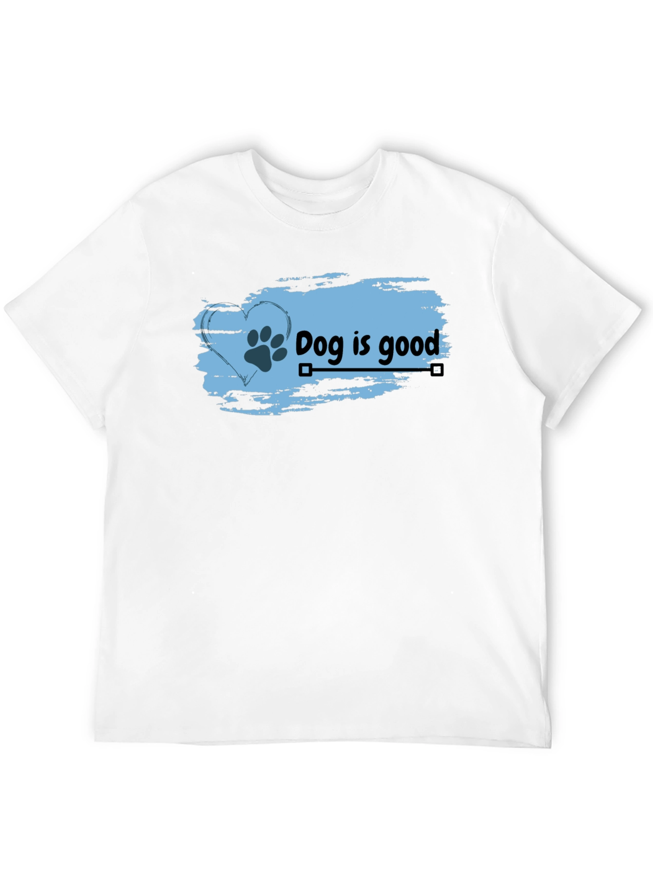 Dog is Good Black Tee