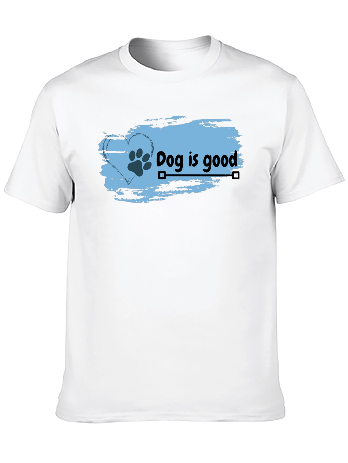 Dog is Good Black Tee