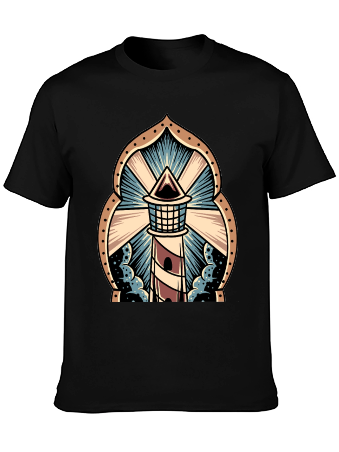 Lighthouse Graphic Tee - Striking Design