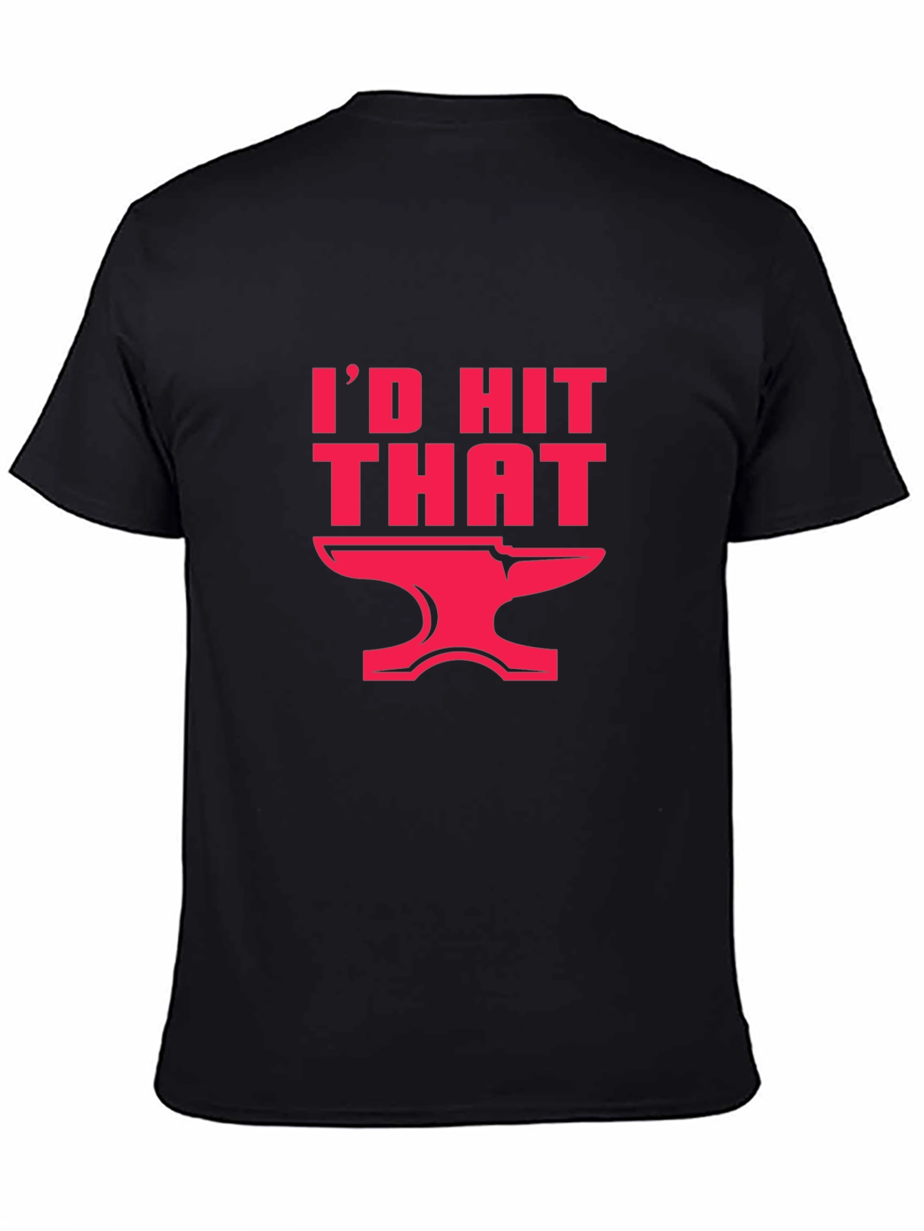 Id Hit That Anvil T-Shirt - Black
