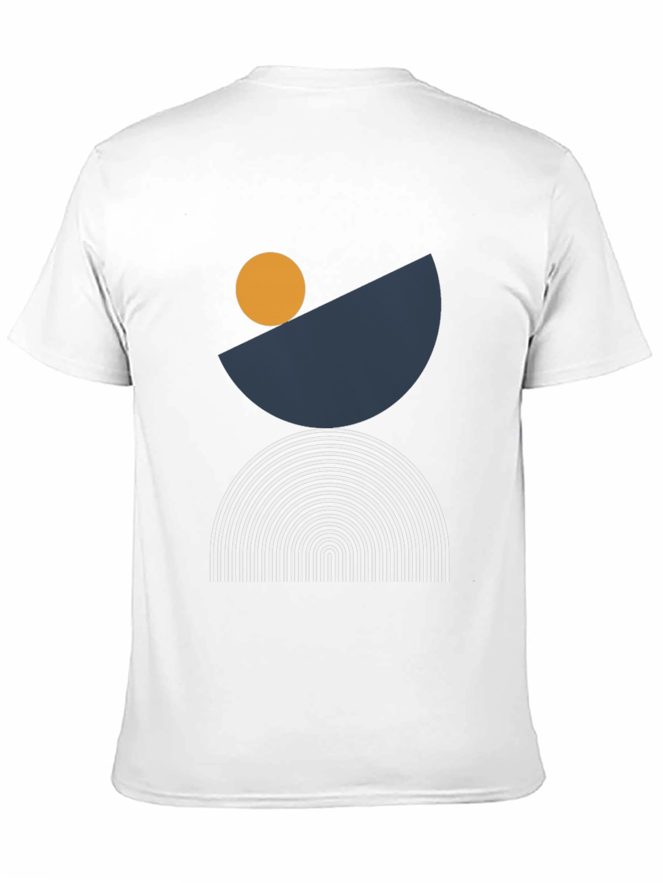 Geometric Graphic Tee - Modern Design
