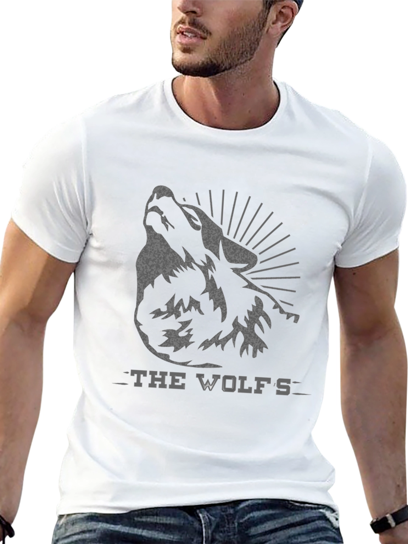 The Wolf T-Shirt - Graphic Tee for Men