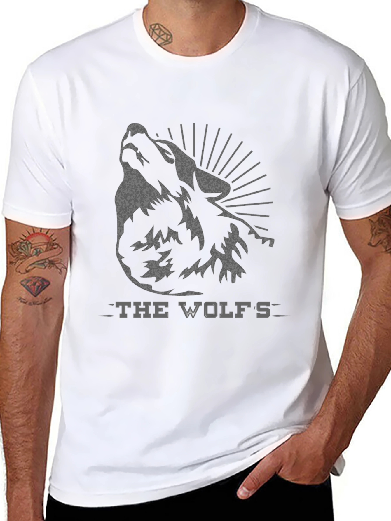 The Wolf T-Shirt - Graphic Tee for Men
