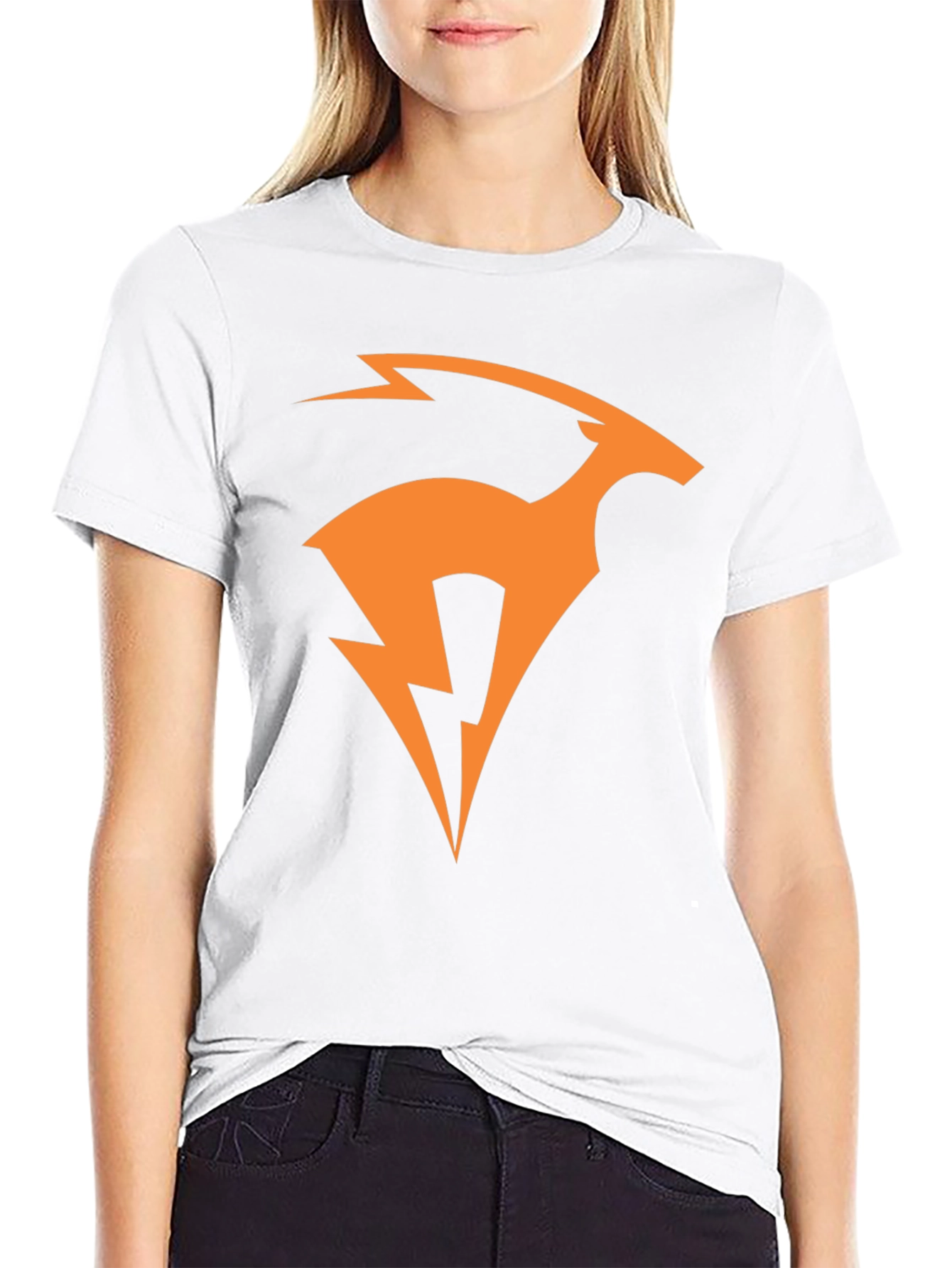 Gazelle Bolt Black T-Shirt - Modern Graphic Tee